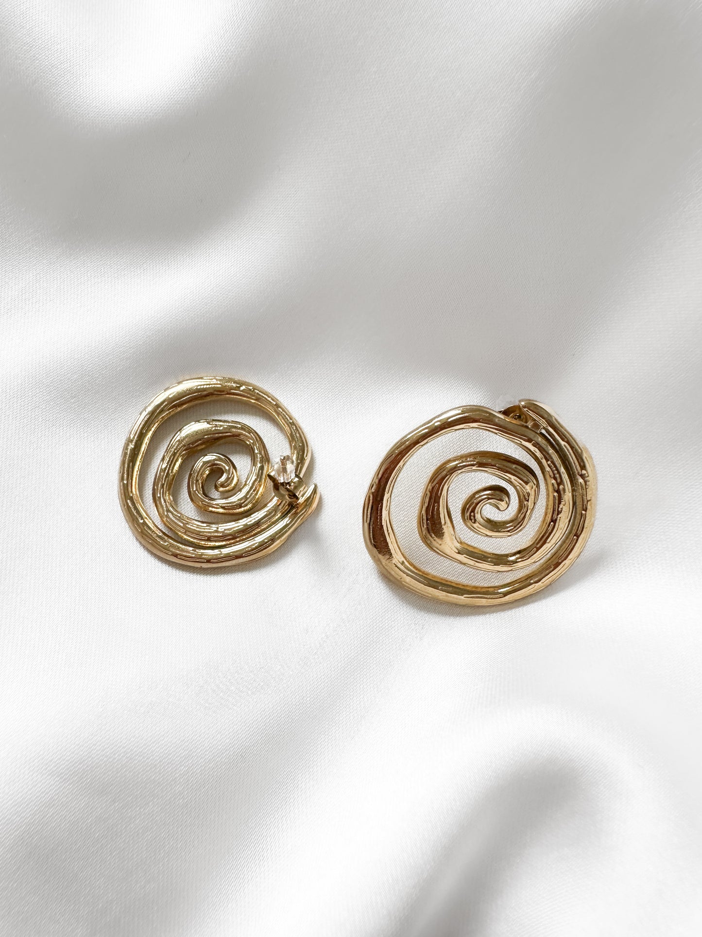 Boucles d'oreilles escargot