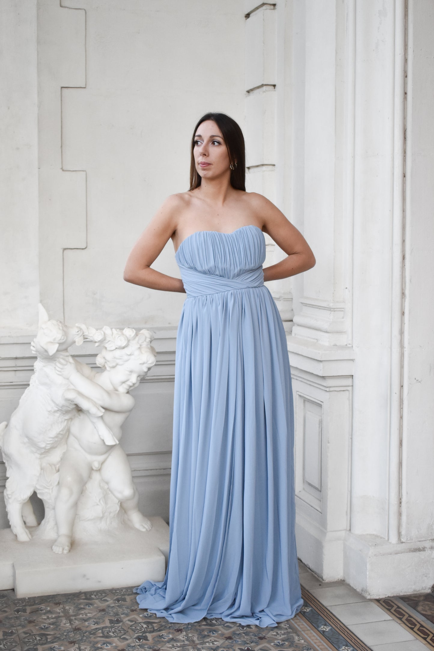 Robe Giorgia bleue
