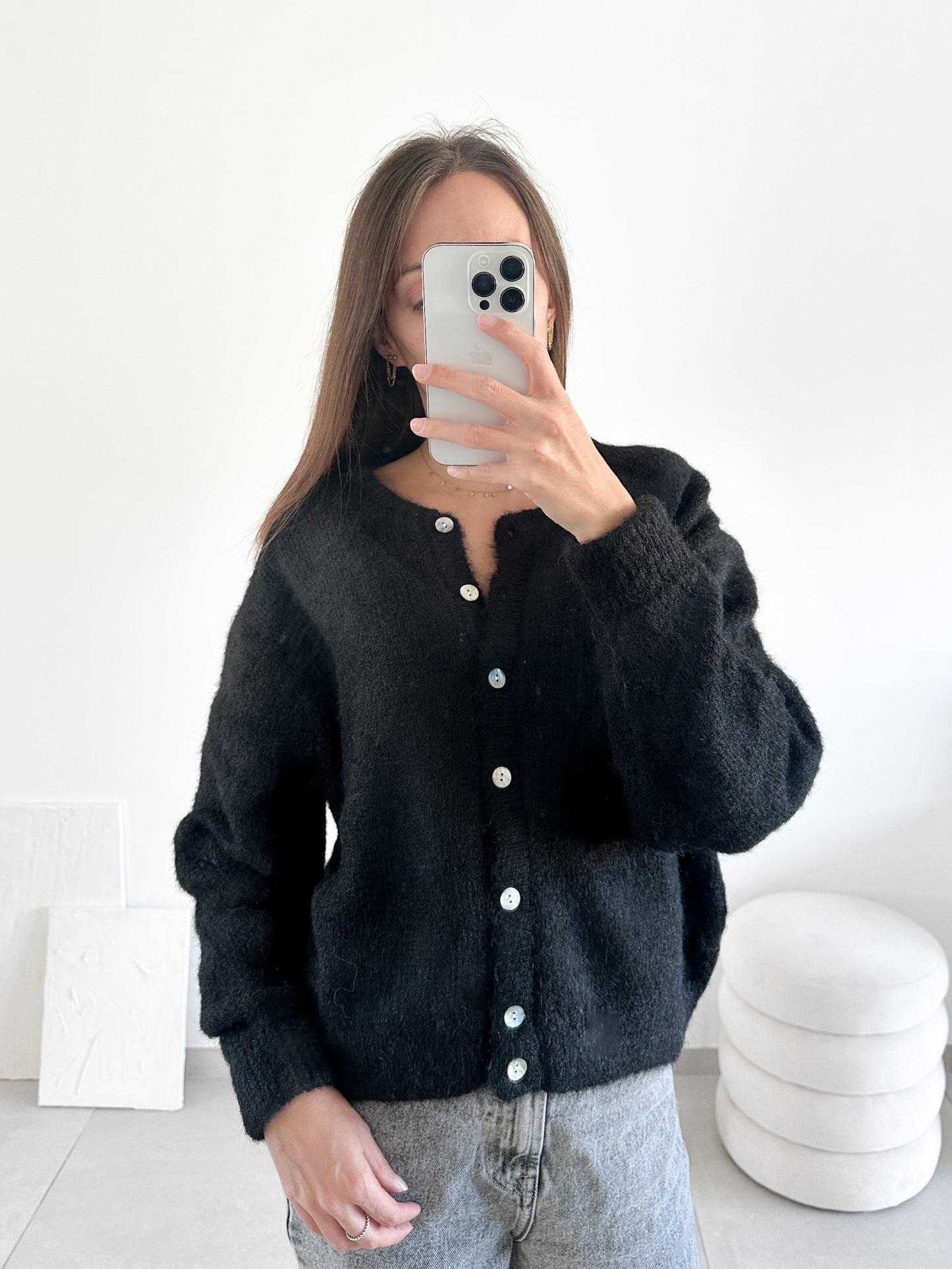 Gilet Yelda noir