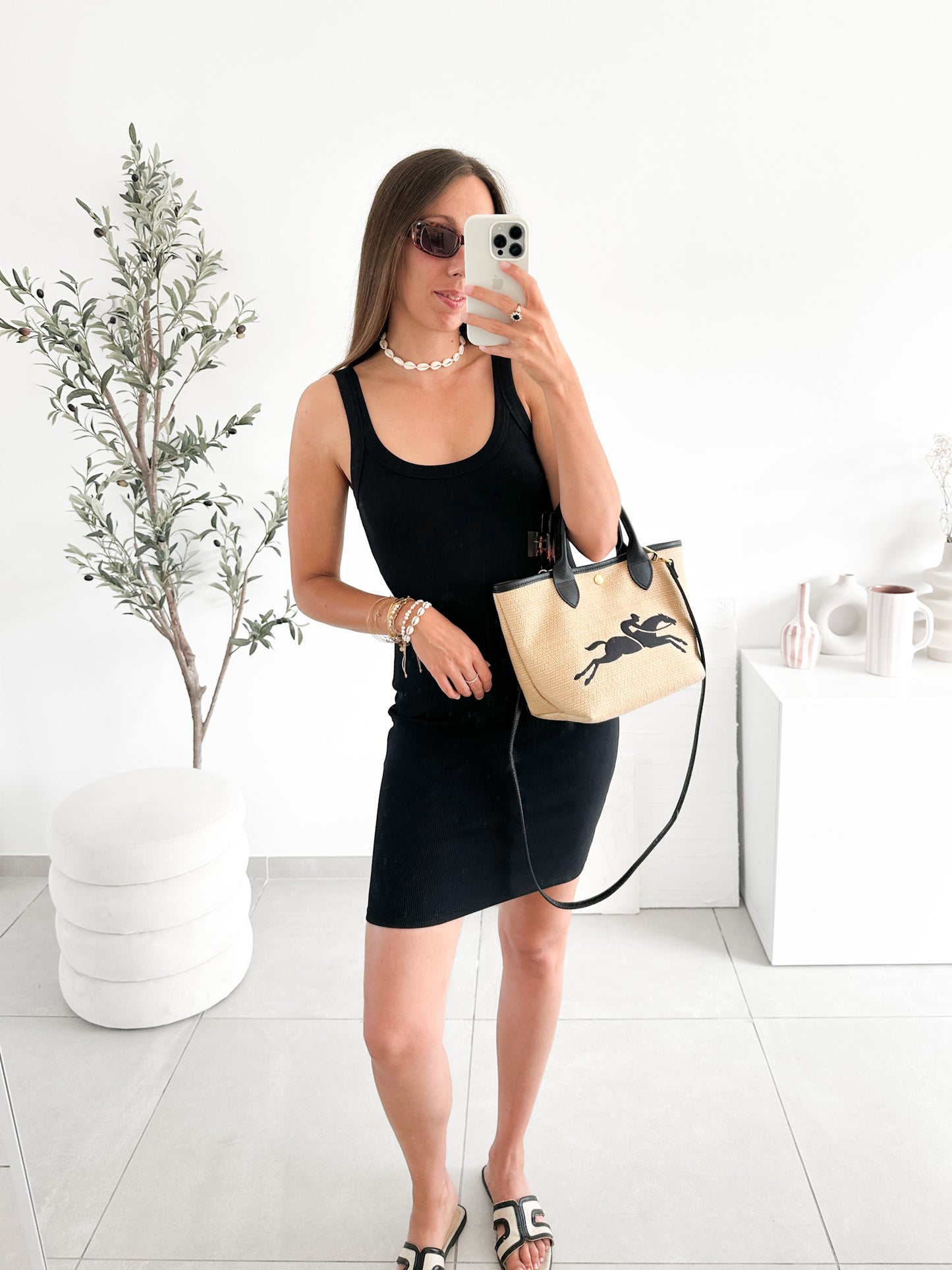 Robe débardeur noire
