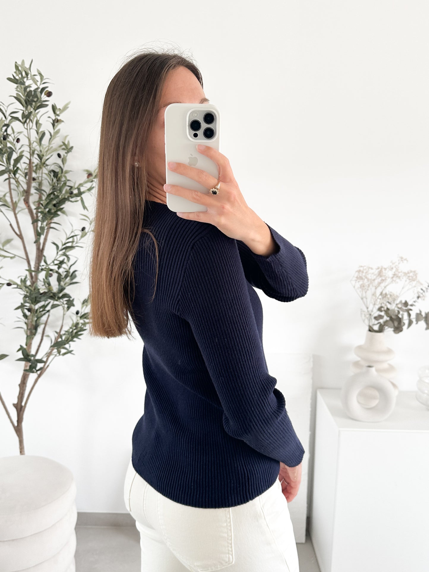 Gilet Vivianne bleu marine