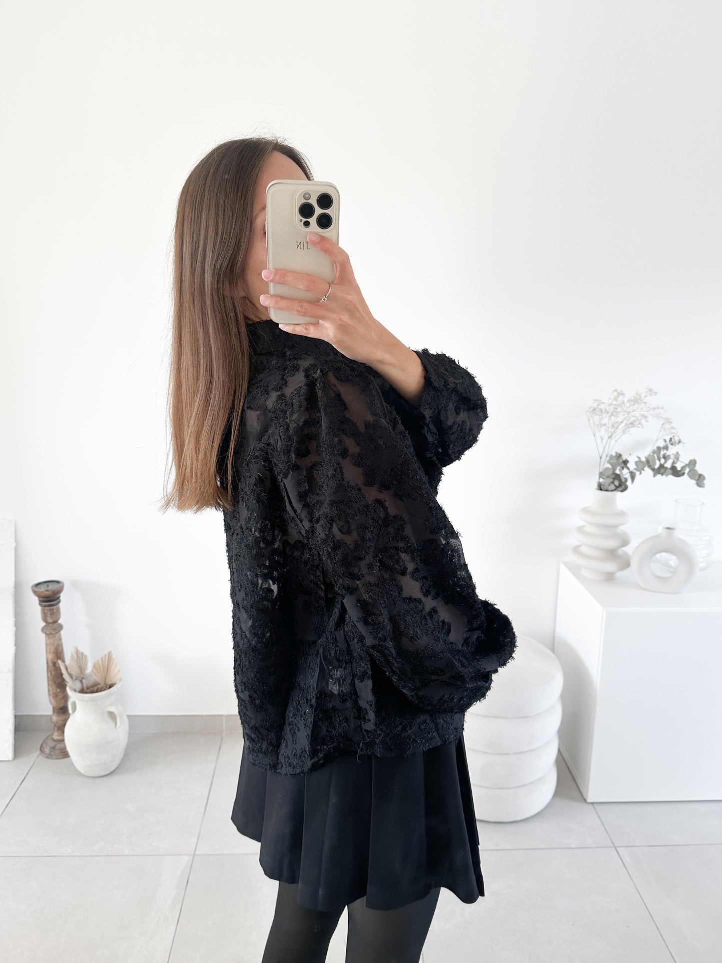 Blouse Bonnie noire