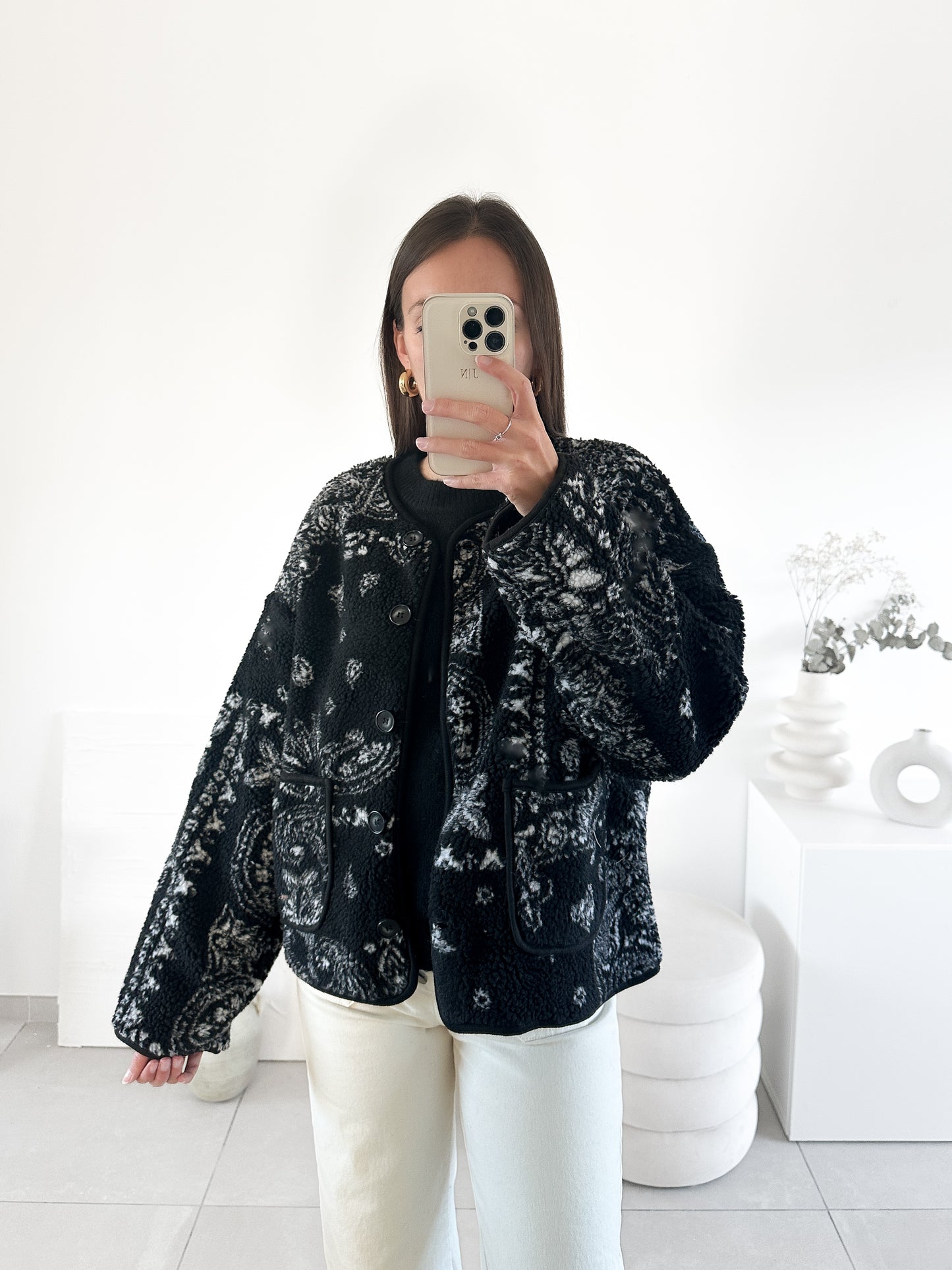 Veste bandana noire