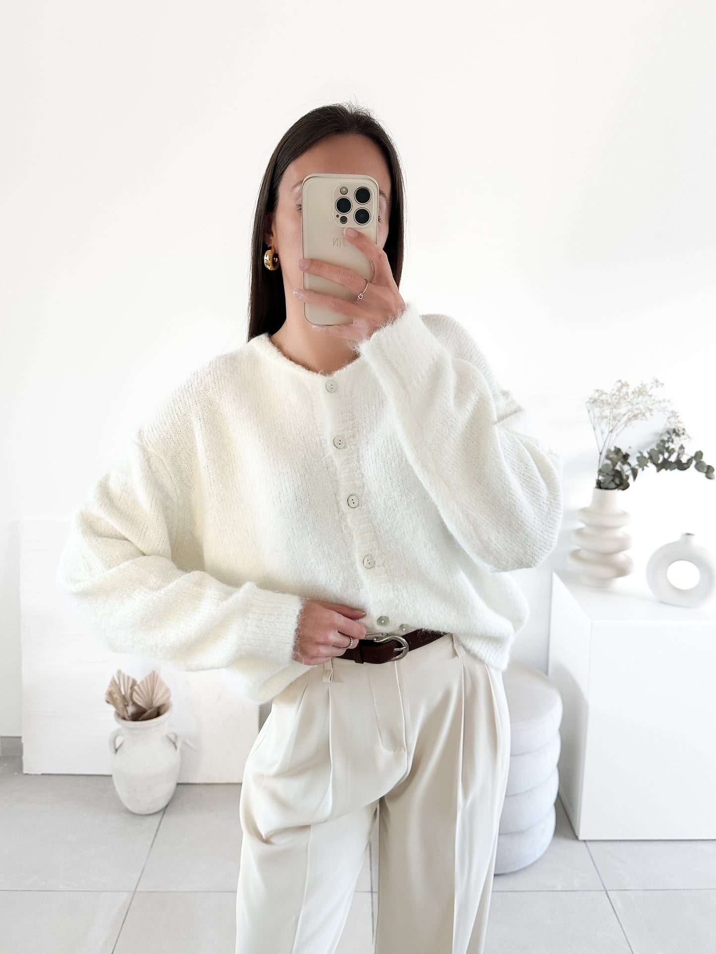 Gilet Yelda blanc
