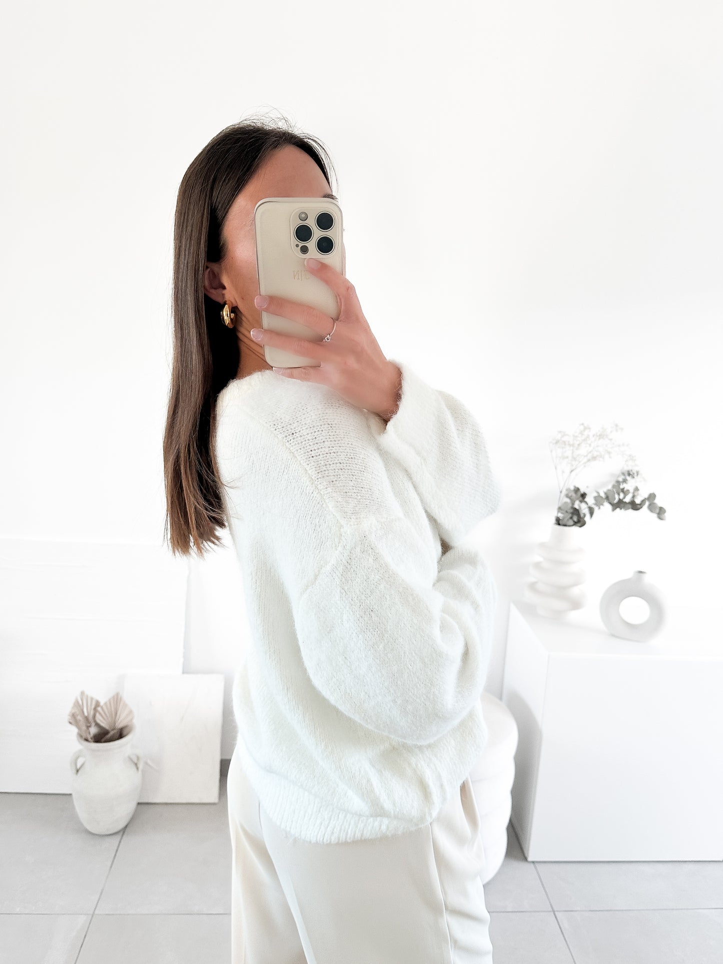 Gilet Yelda blanc