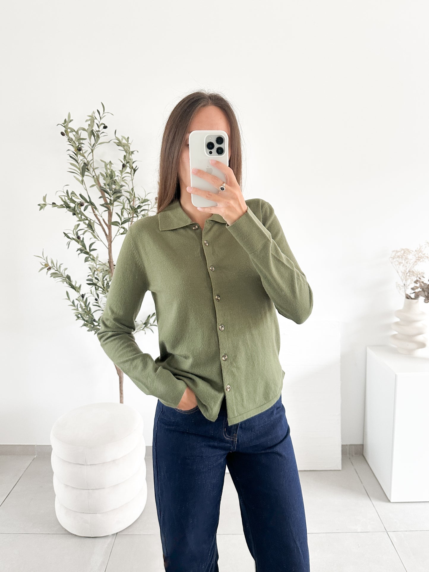 Pull Valérie vert