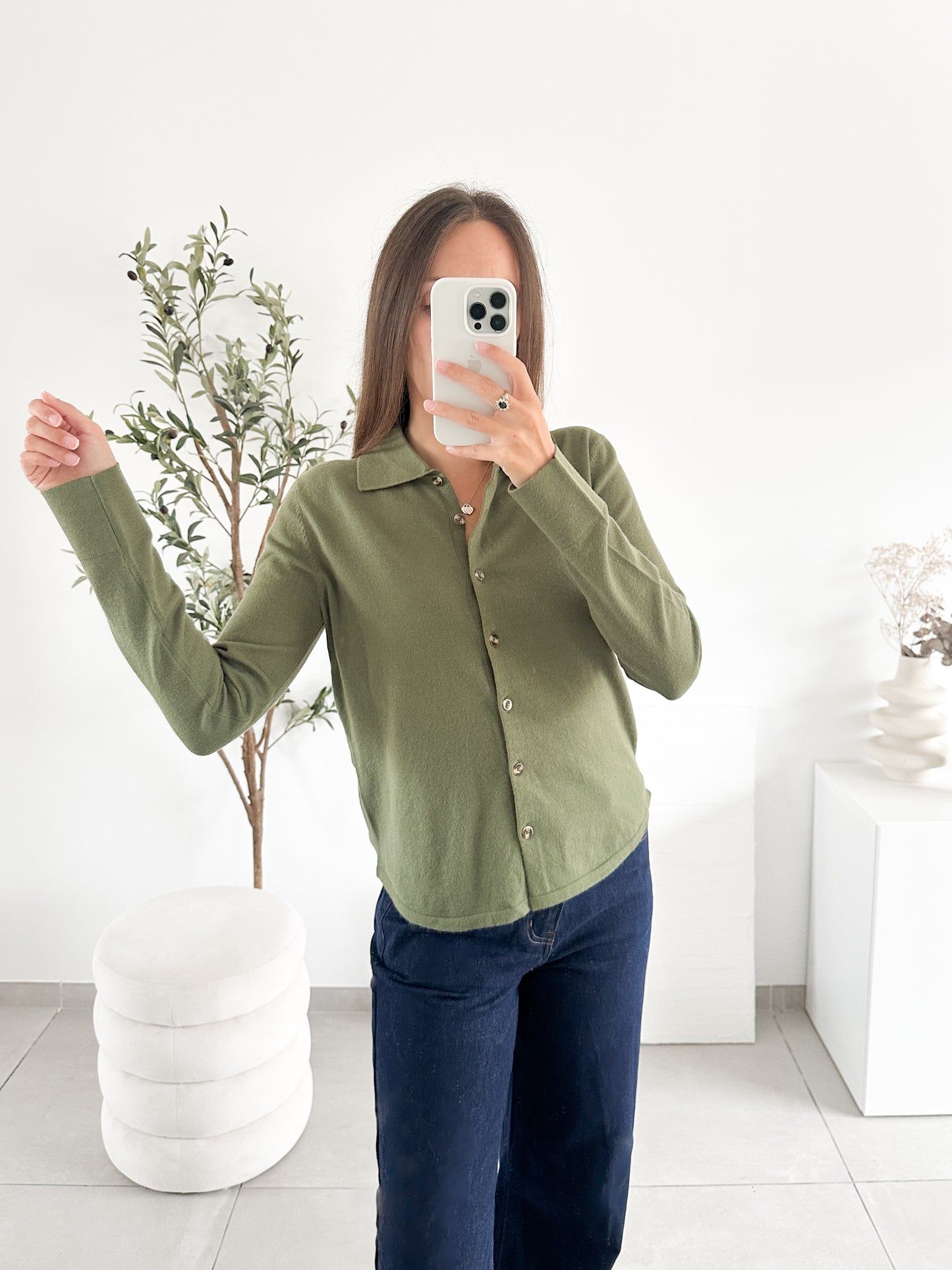 Pull Valérie vert