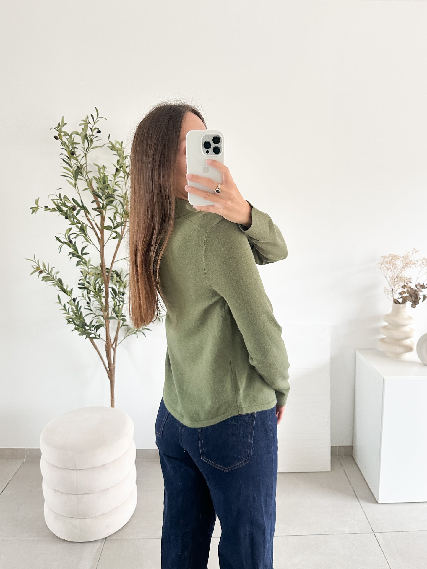 Pull Valérie vert
