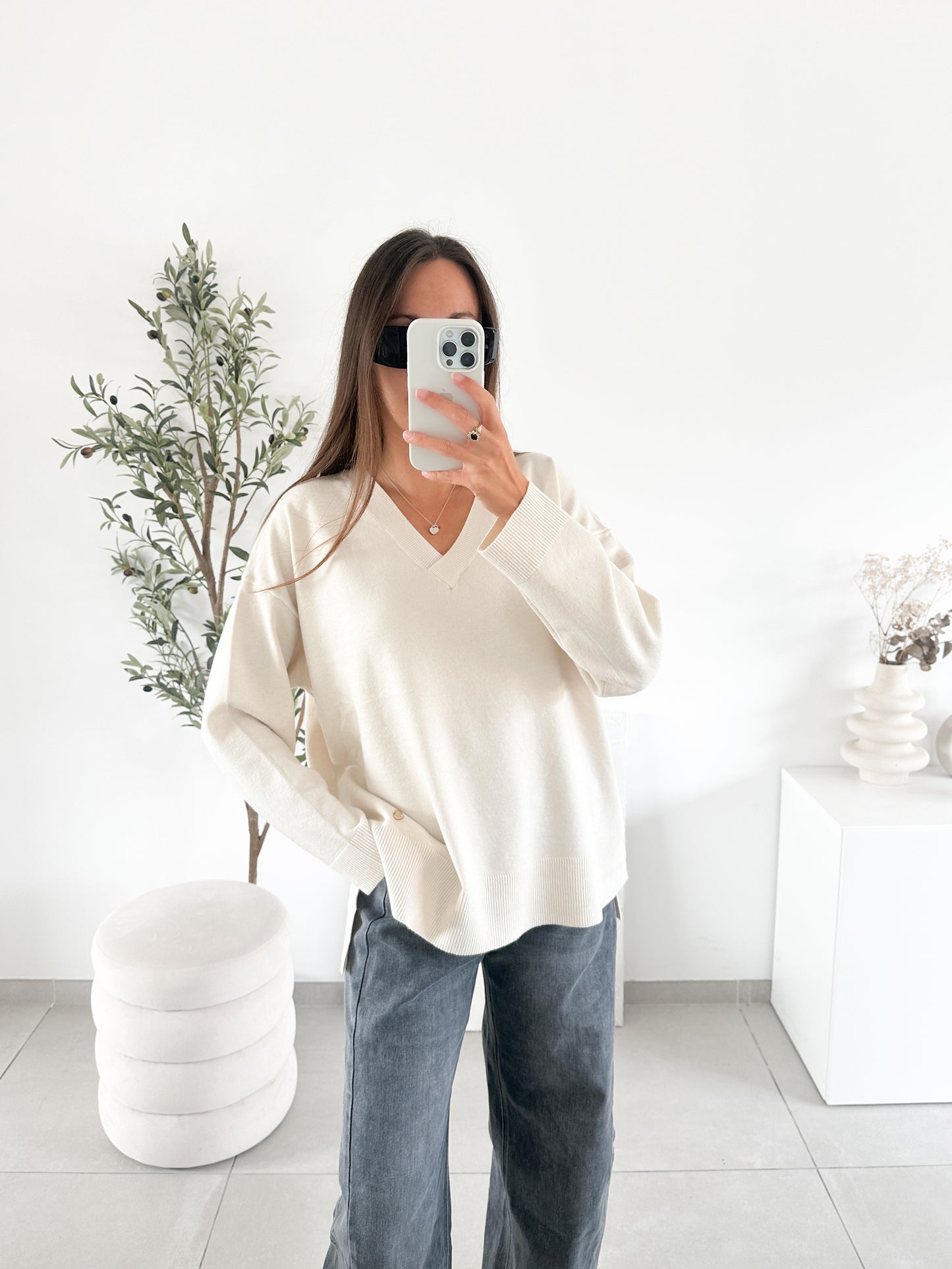 Pull oversize (couleur au choix)