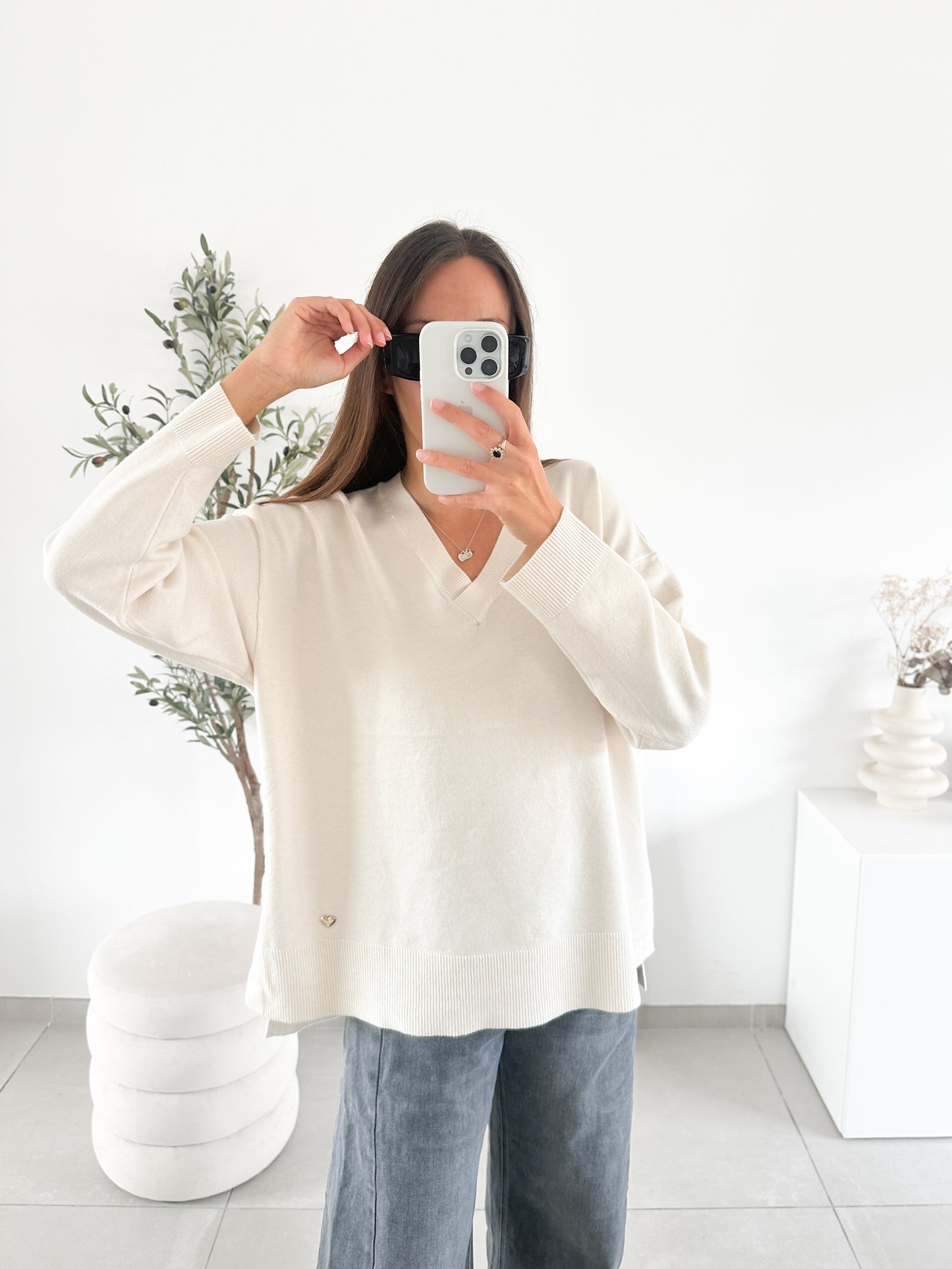 Pull oversize (couleur au choix)