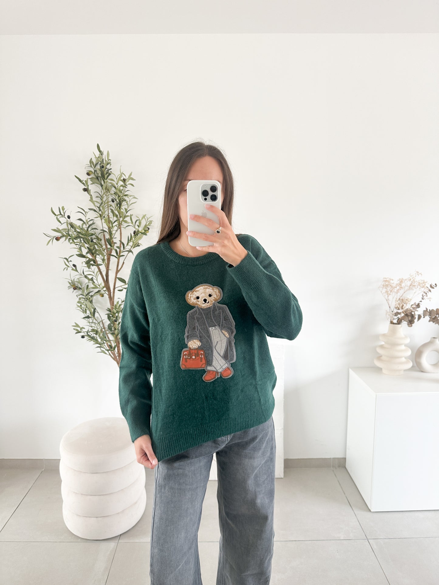 Pull ourson (couleur au choix)