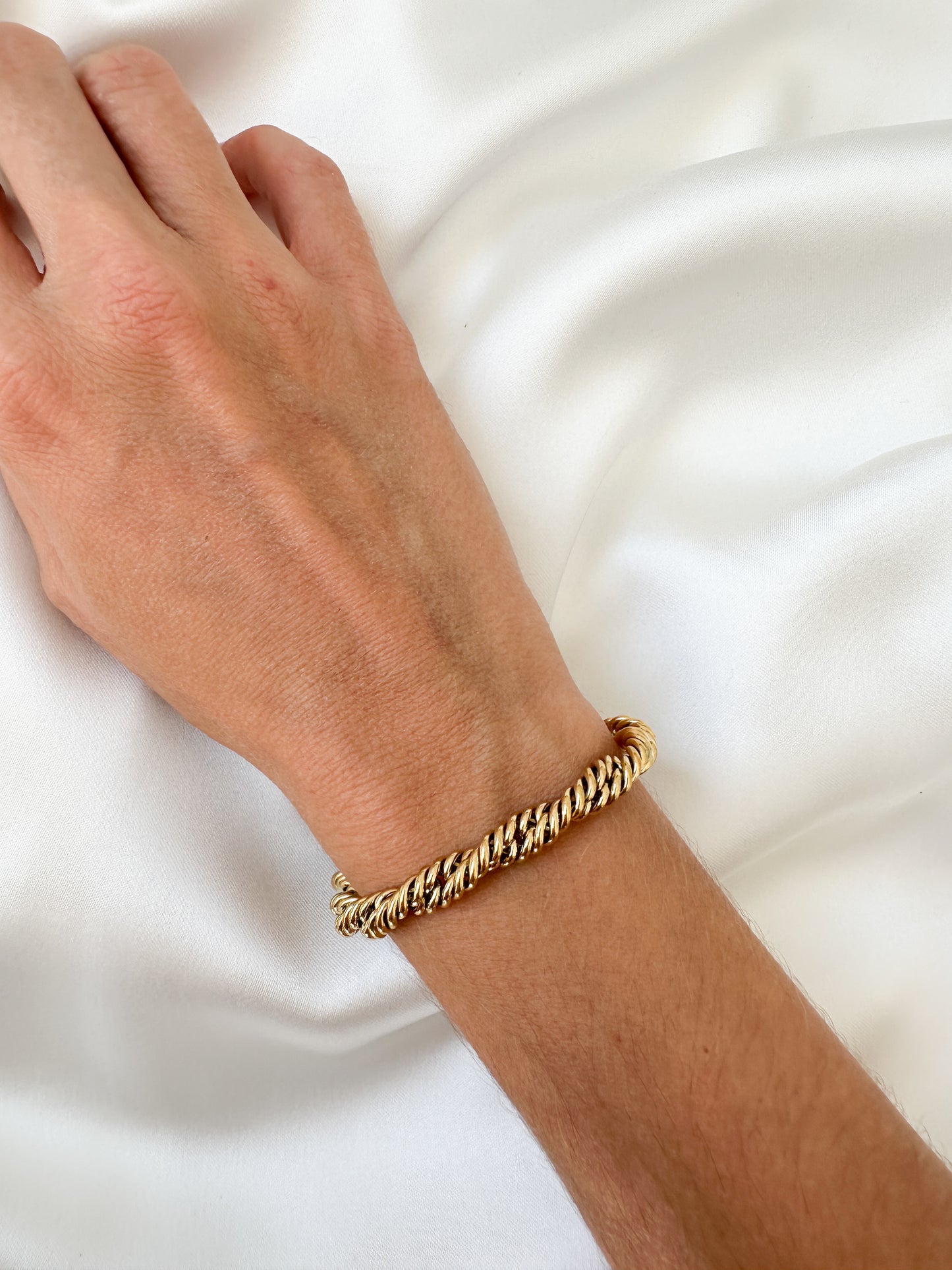 Bracelet torsades