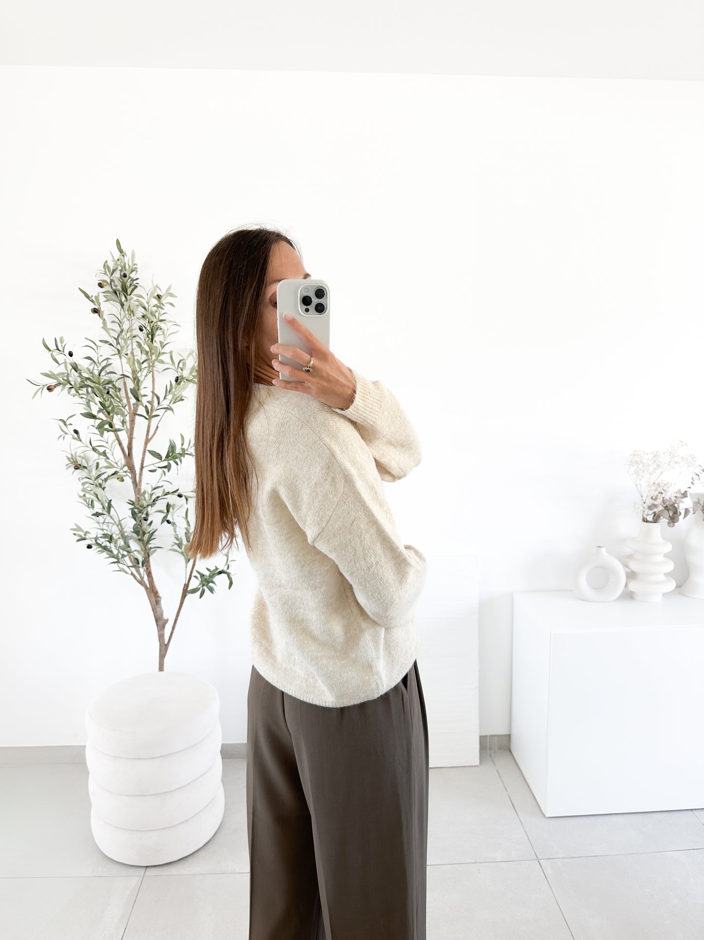 Pull Céleste beige