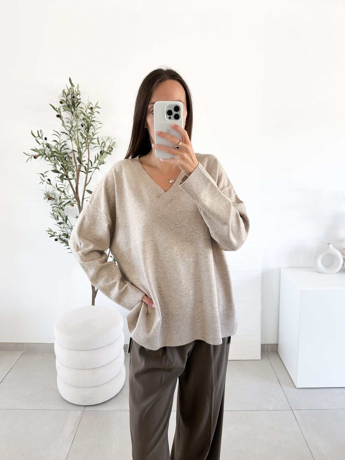 Pull oversize (couleur au choix)