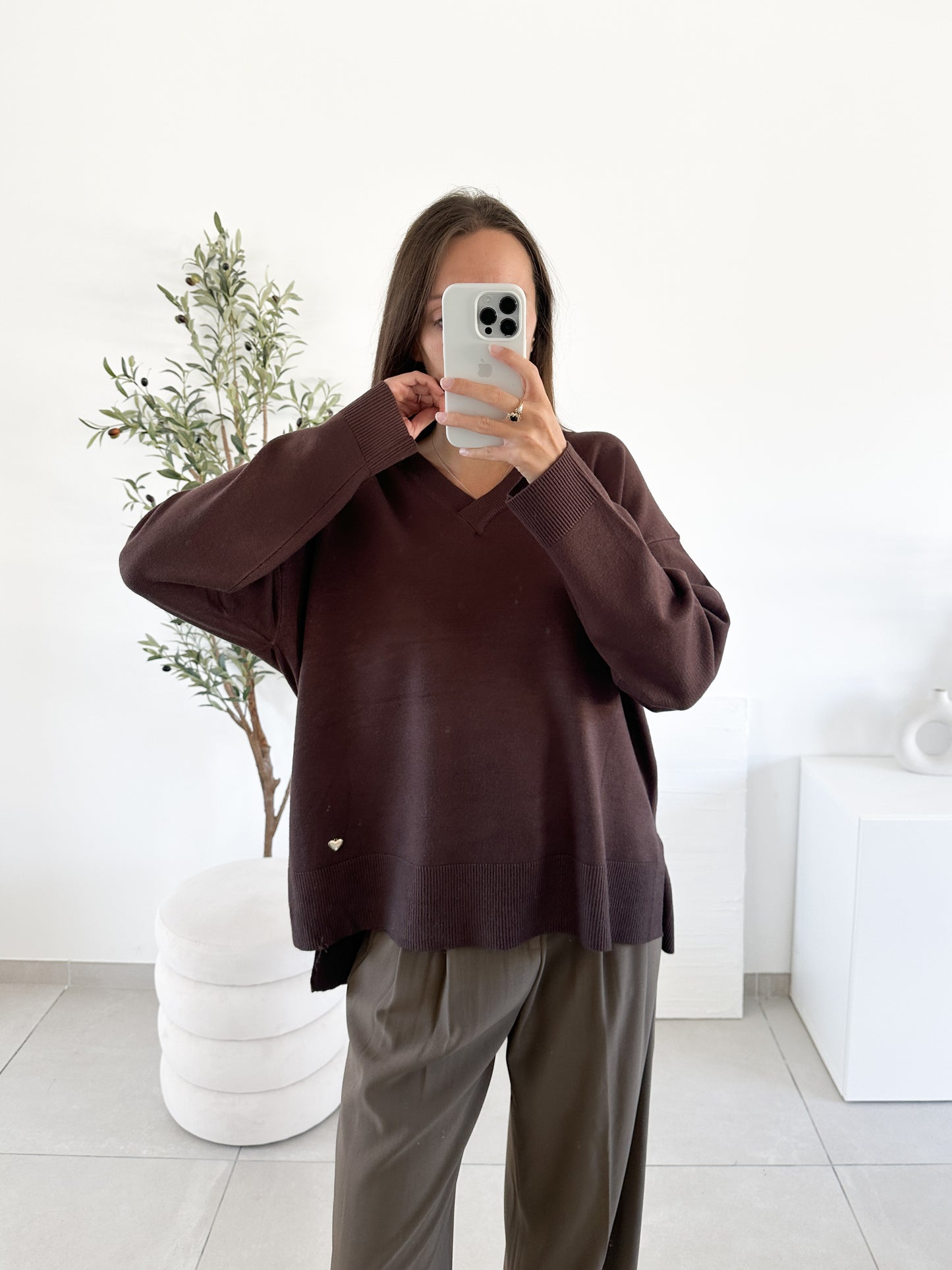 Pull oversize (couleur au choix)