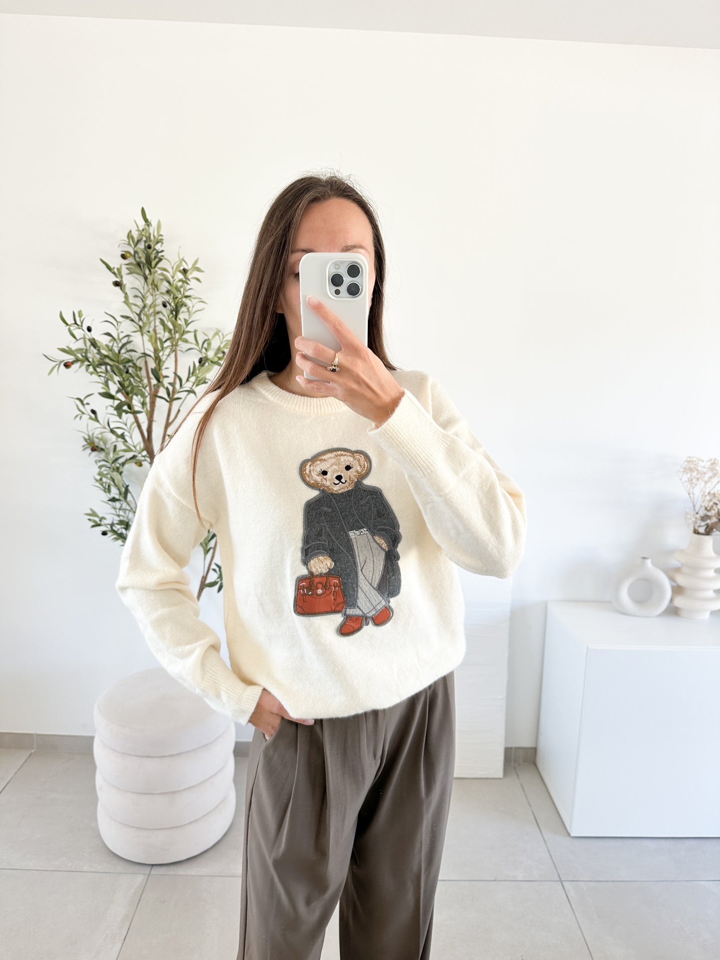 Pull ourson (couleur au choix)