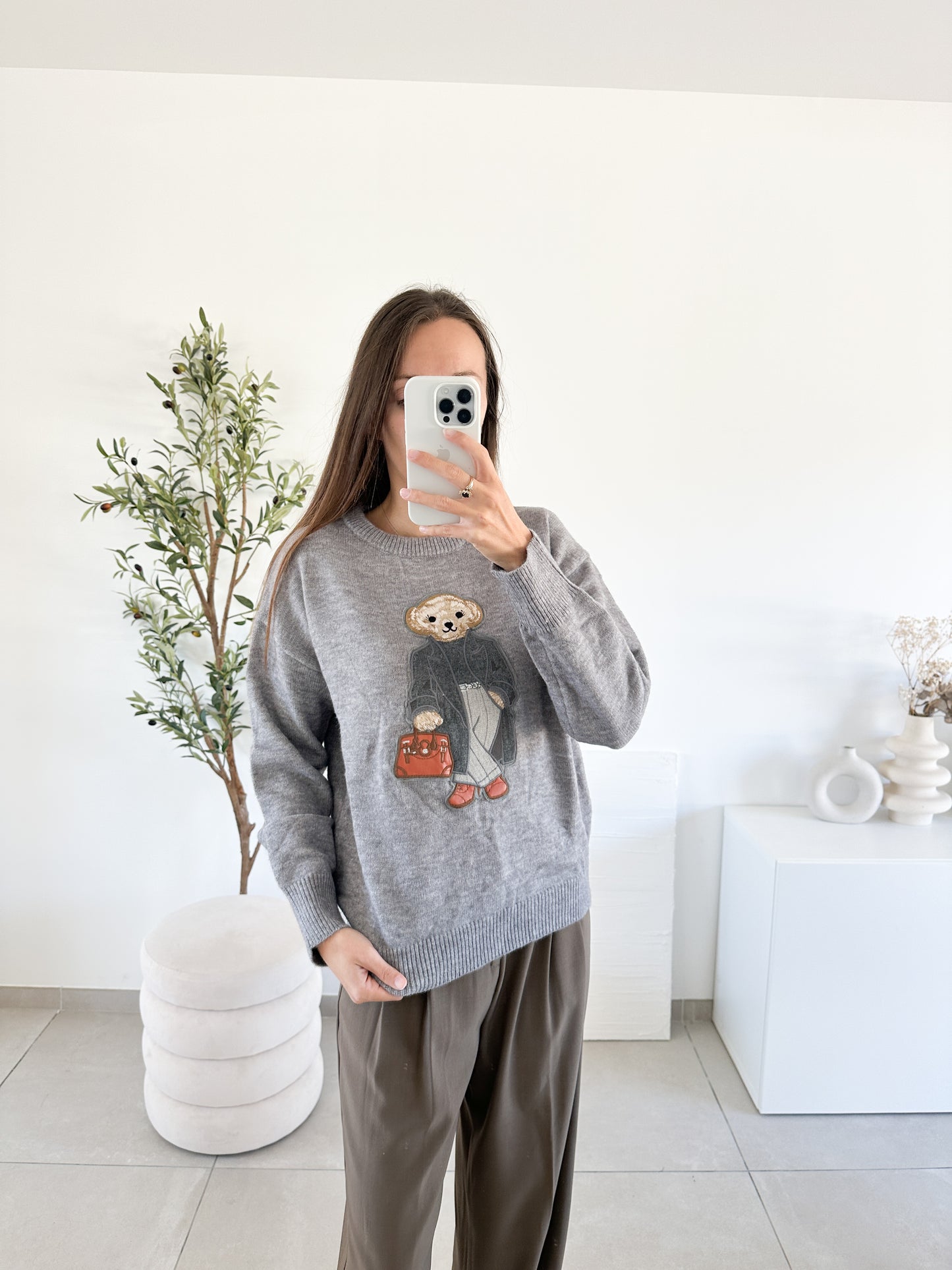 Pull ourson (couleur au choix)