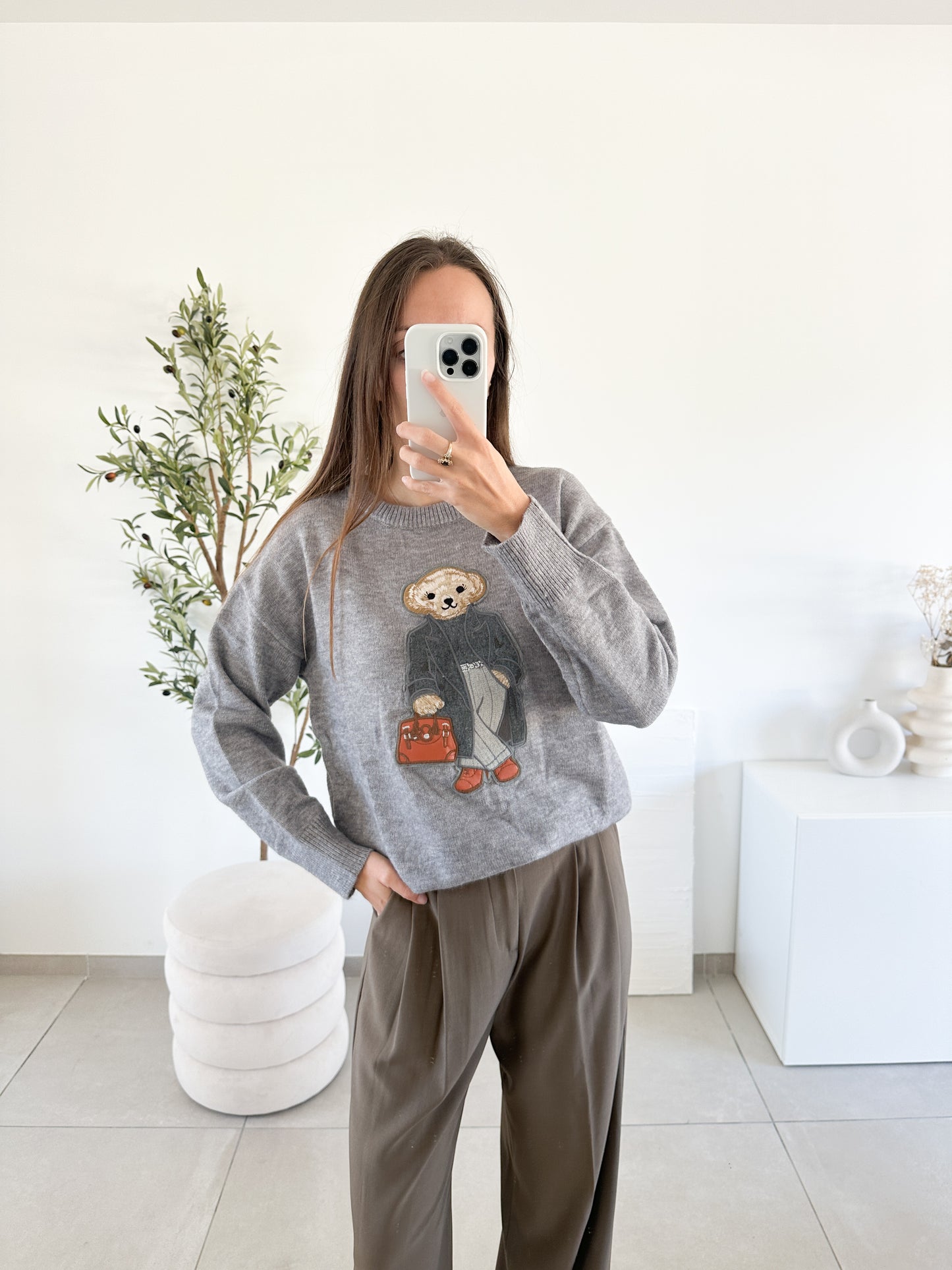 Pull ourson (couleur au choix)