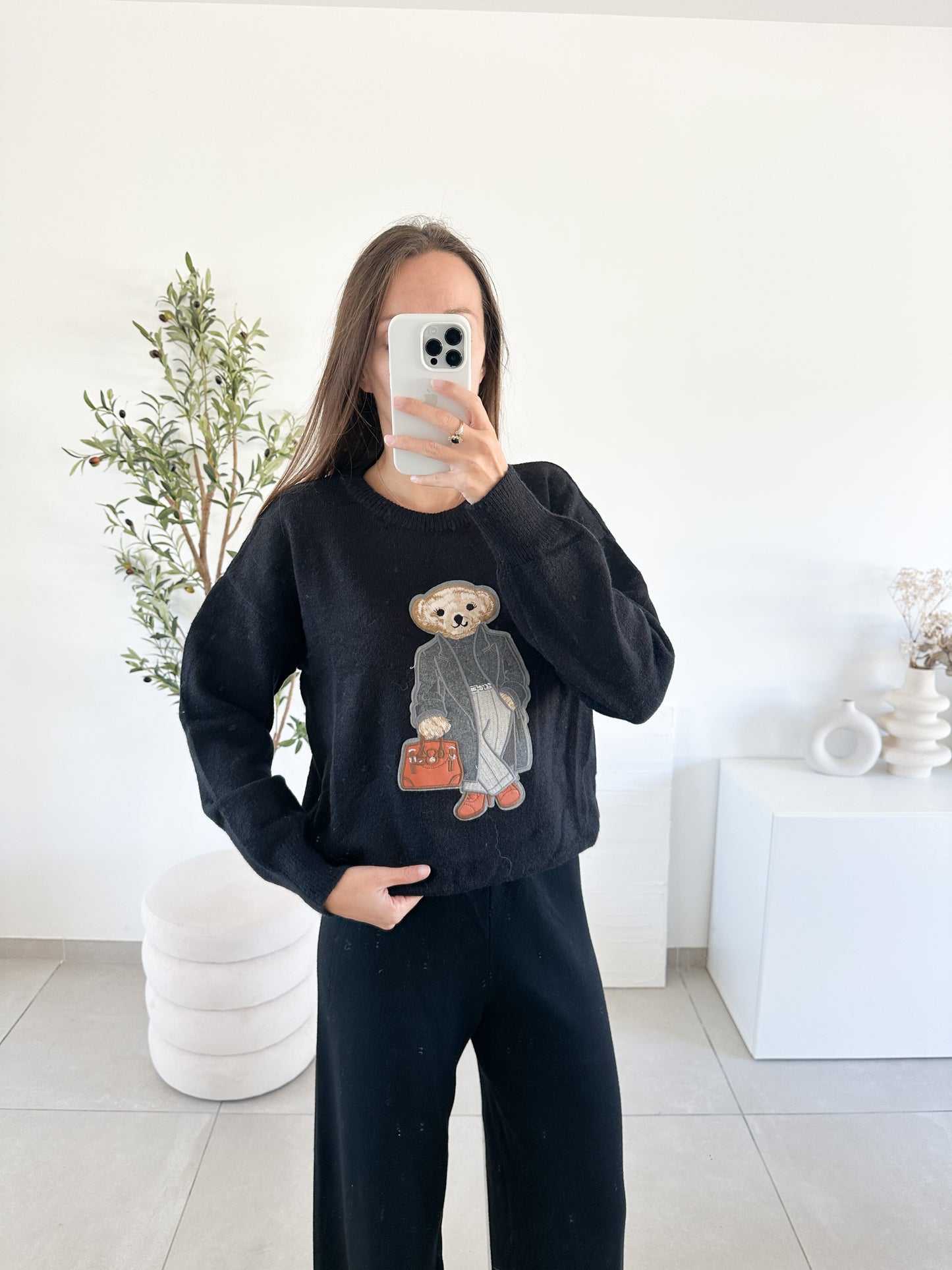 Pull ourson (couleur au choix)