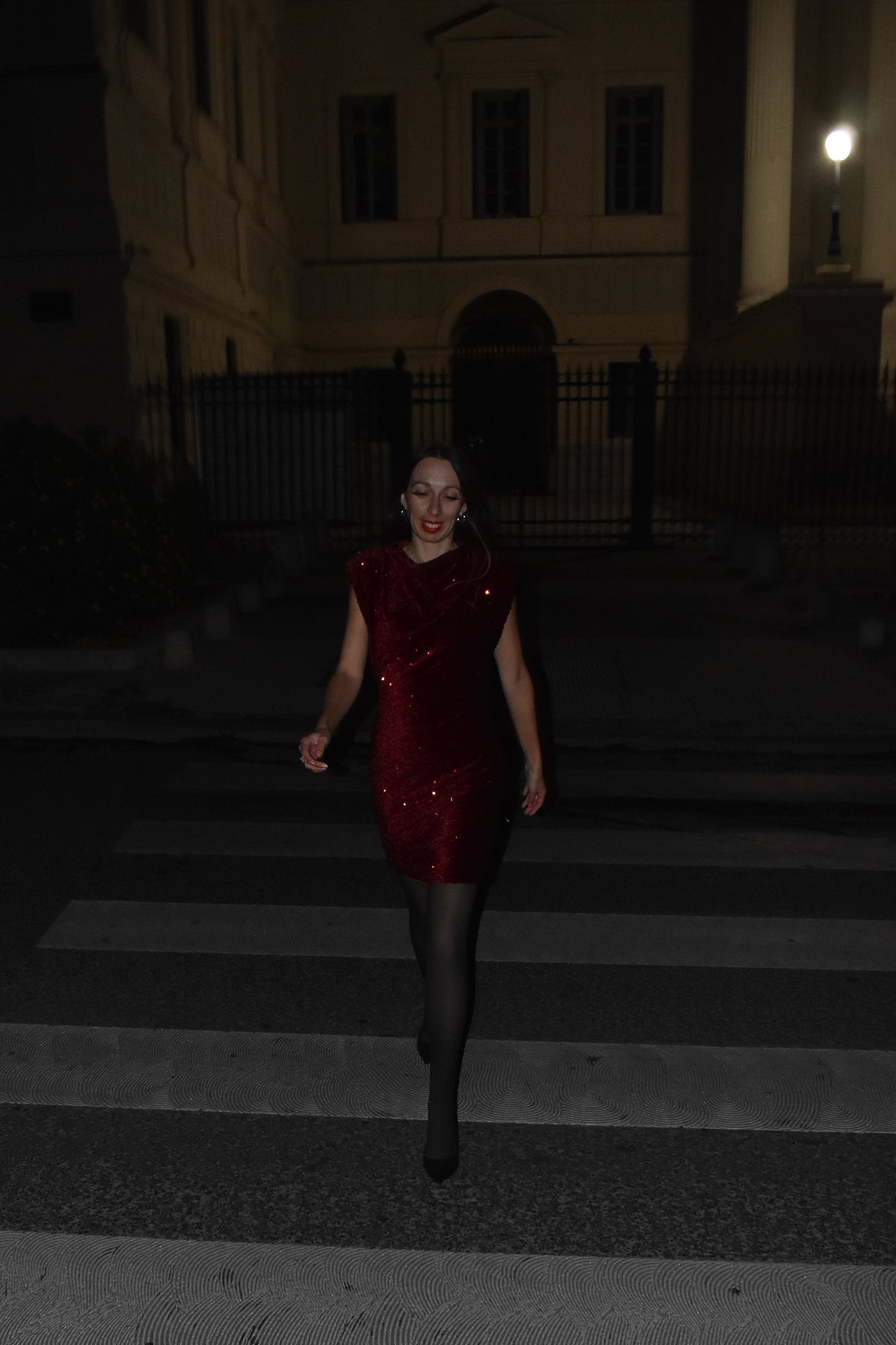 Robe Mélissa bordeau