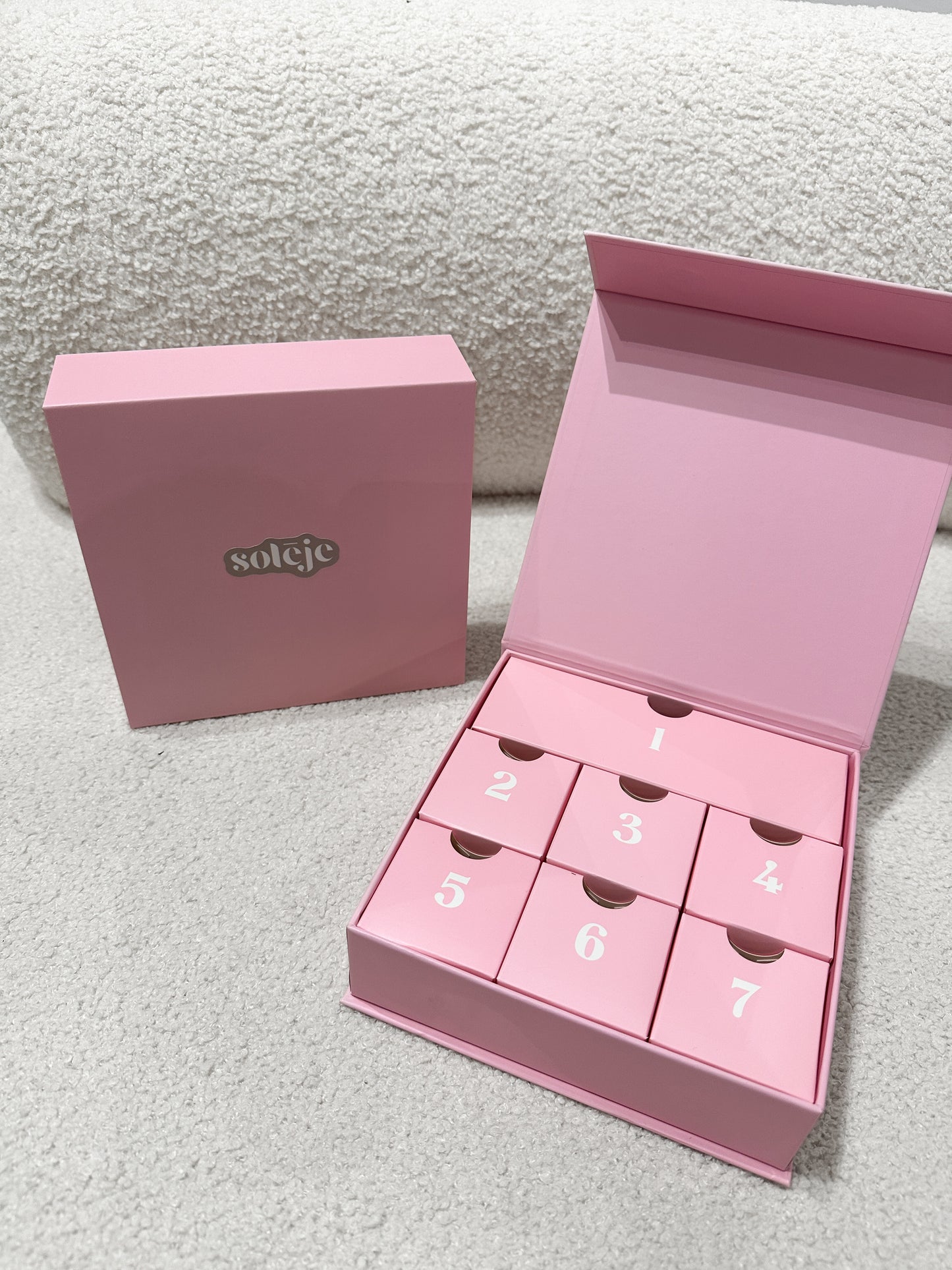 Calendrier de l'Avent 7 cases