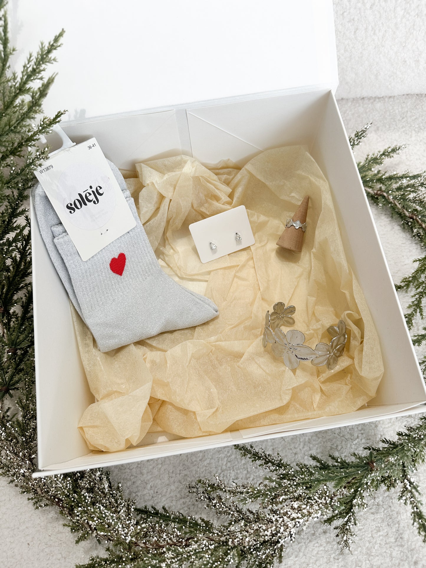 Coffret Livia argenté