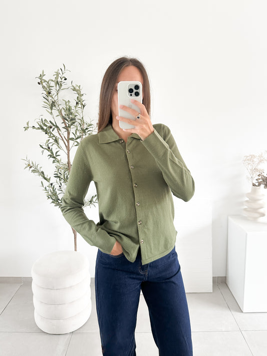Pull Valérie vert