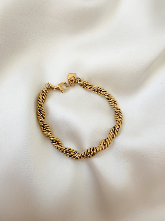 Bracelet torsades